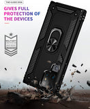 Hybrid Case Cover Metal Ring Kickstand Shockproof Armor - ZDZ02