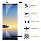 Samsung Galaxy Note 8 - Tempered Glass Screen Protector - HD Clear - 5D Curved - Full Cover