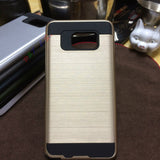 Hybrid Case Dual Layer Armor Defender Cover - Dropproof - Gold - Selna N36