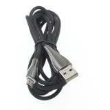 6ft Micro USB Cable Charger Cord - TPE - Black - Fonus R82