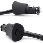 Car Mount for DC Charger Socket - Lightning - USB Port - Fonus J73
