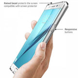Shock Absorbent Hybrid Bumper Case Clear Back Cover