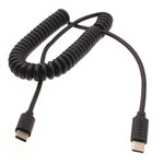 Coiled Cable USB-C to TYPE-C Fast Charger Cord - Fonus - D26