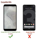 Google Pixel 3a XL - Tempered Glass Screen Protector - Full Cover
