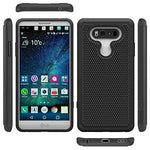 Hybrid Case Dual Layer Armor Defender Cover - Dropproof - Black - Selna M58