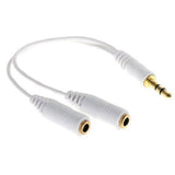 Headphones Audio Jack Splitter Adapter 3.5mm - F85