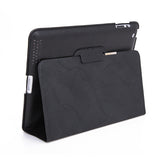 Black PU Leather Slim Portfolio Case