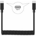 Coiled Cable USB-C to TYPE-C Fast Charger Cord - Fonus - D26