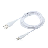 10ft USB-C Cable Charger Cord - TPE - White - Fonus R10