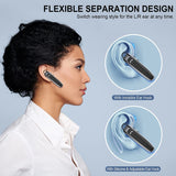 Wireless Earphone Mono Earbud Handsfree Mic Single Headphone Headset - ZDZ71