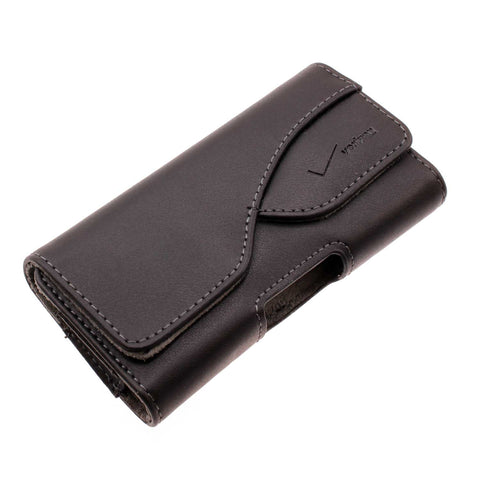 Verizon Leather Case Belt Clip Holster - Cover - LCASEVZ4 - Black