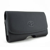 Leather Case Belt Clip Holster Cover - LCASE13 - Black - B13