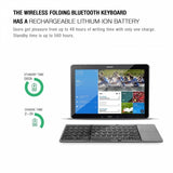 Wireless Keyboard Touchpad Folding Rechargeable - L66