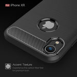 Ultra Slim Carbon Fiber Case Cover - Shockproof - Black - Fonus R97