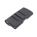 Leather Case Belt Clip Holster Cover - LCASE59 - Black - Fonus A29