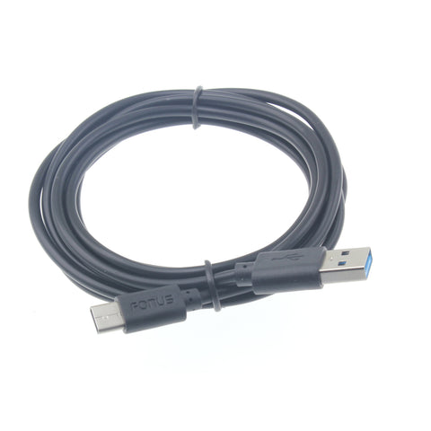 10ft USB-C Cable Charger Power Cord - TPE - Black - Fonus J50