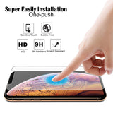 iPhone X/XS/11 Pro - Anti-glare Screen Protector Tempered Glass - Full Cover - Fingerprint Resistant