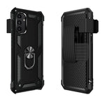 Hybrid Case Cover Metal For Magnet Kickstand Shockproof Armor Military - ZDY89