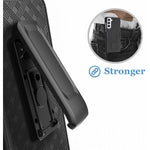 Case Belt Clip Holster Swivel Cover Kickstand Armor - ZDFE1