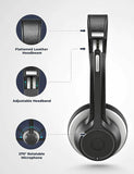 Wireless Over-Ear Headphones Boom Microphone Headset Hands-free Earphones Noise Isolation - ZDZ58