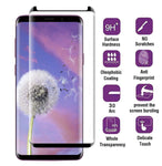 Samsung Galaxy S9 Plus - Tempered Glass Screen Protector - HD Clear - Curved - Full Cover