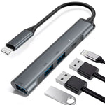 4-in-1 Adapter USB Hub Lightning Charger port USB Splitter USB Drive - ZDY51