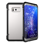 Hybrid Case Dual Layer Armor Defender Cover - Dropproof - Black - Selna L08
