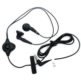 Blackberry OEM Earphones 3.5mm Headphones Wired Earbuds - HDW-14322-005 - Black