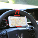 Car Mount Phone Holder for Steering Wheel - Fonus UM0