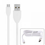 Micro USB Cable Charger Cord - TPE - White - Fonus P11