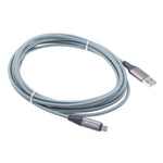 10ft Micro USB Cable Charger Cord - Gray - Fonus E02