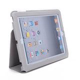 Gray PU Leather Slim Case
