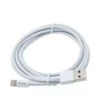 6ft USB to Lightning Cable Charger Cord - TPE - White - D32