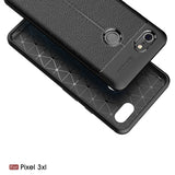 Ultra Slim TPU Leather Case Cover - Shock Absorbent - Black - Fonus V04