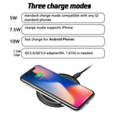 Ultra Slim Wireless Charger Fast Charging Pad - Fonus N94