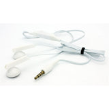 Earphones 3.5mm Headphones Wired Earbuds - White - Fonus T02