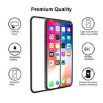 iPhone XS/11 Pro Max - Tempered Glass Screen Protector - HD Clear - 5D Curved - Full Cover
