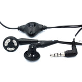 Blackberry OEM Earphones 3.5mm Headphones Wired Earbuds - HDW-14322-005 - Black