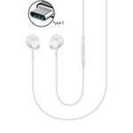 AKG TYPE-C Earphones Authentic Headphones USB-C Earbuds EO-IC100 w Mic - White