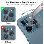 Camer Lens Protector Tempered Glass 9H Hardness 3D Curved Edge Anti-Fingerprint - ZDF23