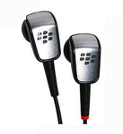 Blackberry Original Earphones 3.5mm Headphones Wired Earbuds - In-Ear - HDW-15766-005 - Silver