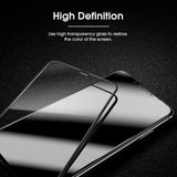 iPhone XS/11 Pro Max - Tempered Glass Screen Protector - HD Clear - 5D Curved - Full Cover