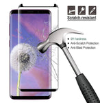 Samsung Galaxy S9 Plus - Tempered Glass Screen Protector - HD Clear - Curved - Full Cover