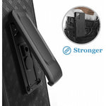 Case Belt Clip Holster Swivel Cover Kickstand Armor - ZDM12