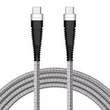 10ft PD Cable Type-C to USB-C Charger Cord Power Wire Sync - ZDJ31