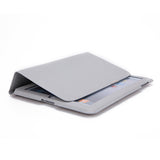 Gray PU Leather Slim Case