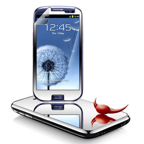 Samsung Galaxy S3 - Mirror Screen Protector Silicone TPU Film - Full Cover