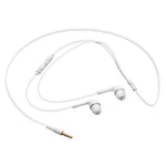 Samsung Original Earphones 3.5mm Headphones Wired Earbuds - EO-HS3303WE - White