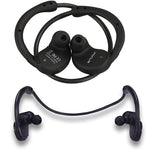 Neckband Over the Ear Sports Wireless Earphones Waterproof - Black - D15
