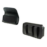 Leather Case Belt Clip Holster Cover - LCASE12 - Black - B12